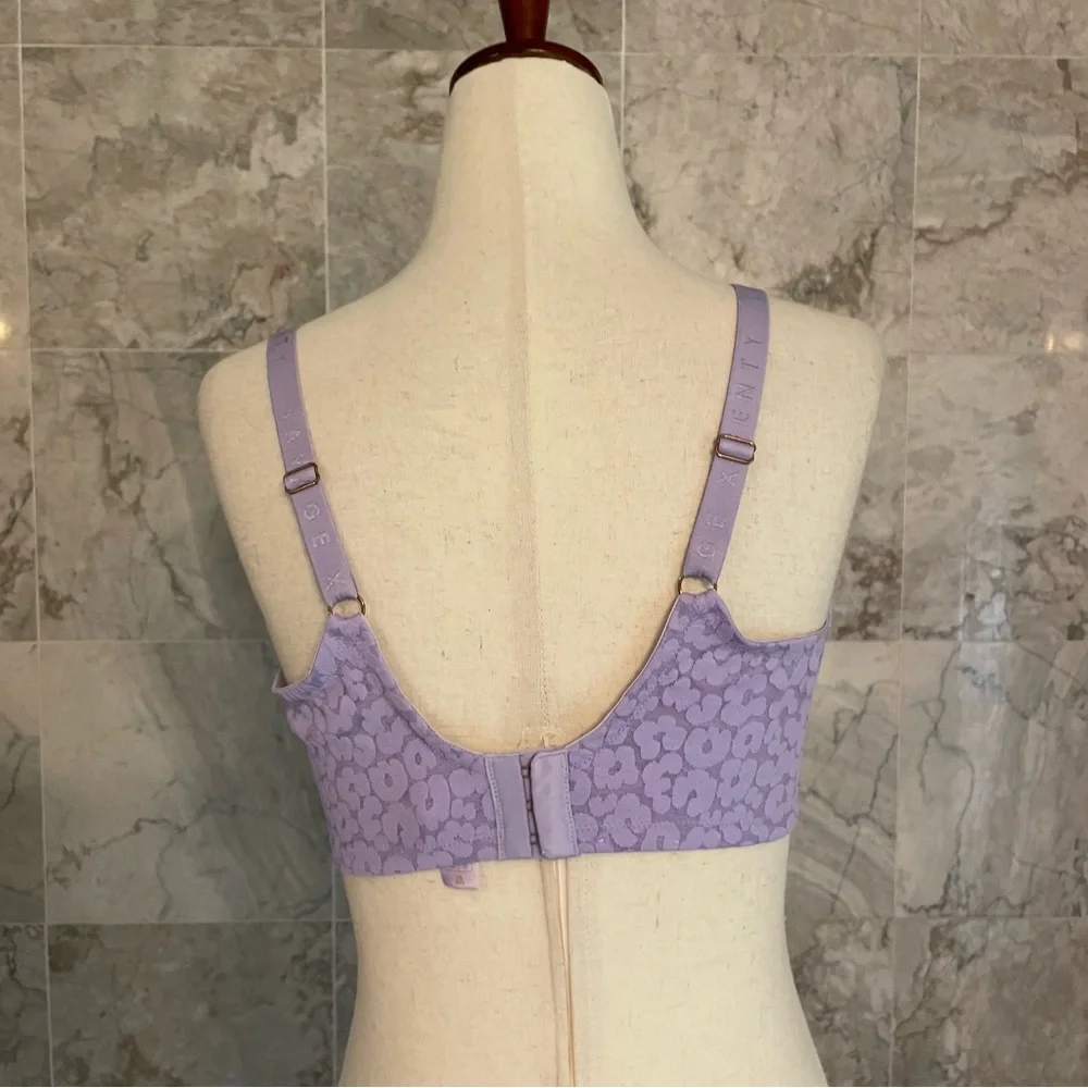 Savage X Fenty Leopard Lace Underwired Bra